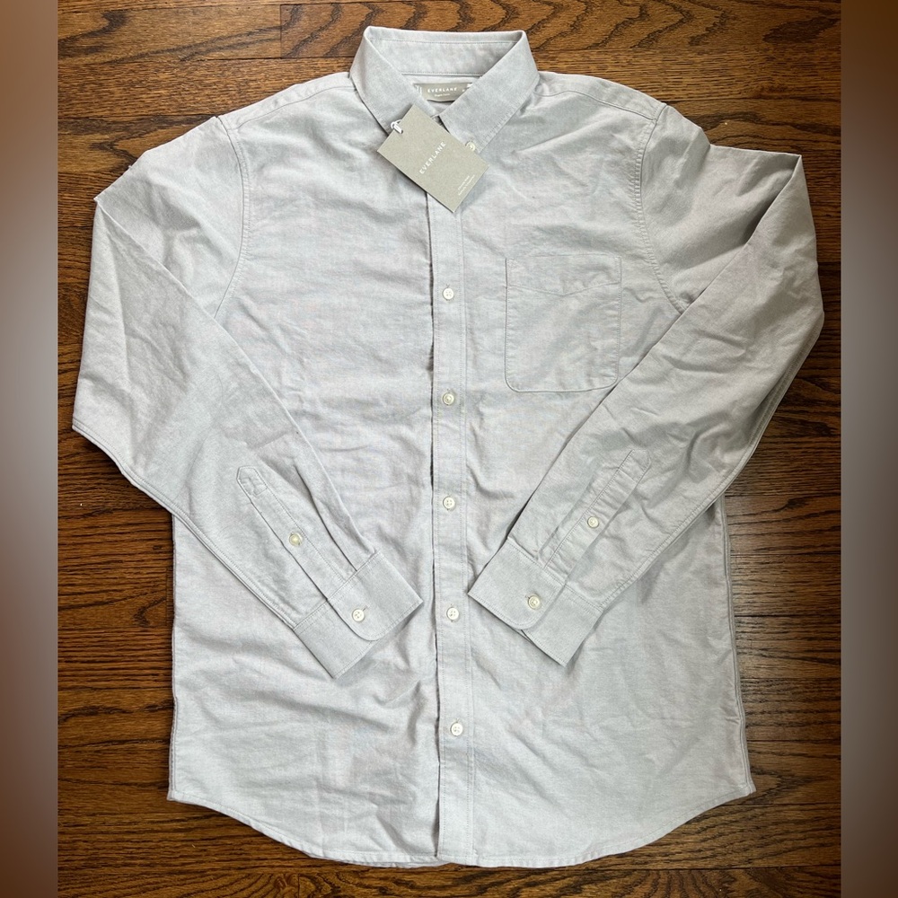 NWT Everlane Men’s Organic Cotton Oxford